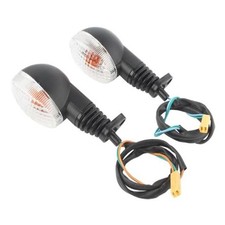 Motorcycle Turn Signal Light Compatible with Kawasaki EX250R NINJA 250R Clear