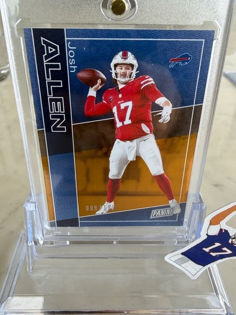 2023 Josh Allen Panini National Con #2 (Orange & Blue) /199 NM !