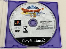 Dragon Quest VIII (Sony PlayStation 2, 2006) Disc Only Tested Working 