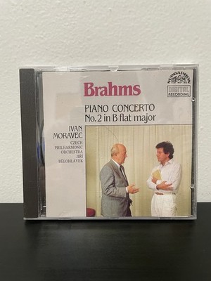 Brahms Piano Concerto No. 2 In B Flat Major CD Ivan Moravec Czech Philharmonic
