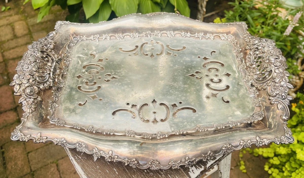 T・Ｉ　ティファニー　銀製　シルバープレート　希少品　アールデコ Tiffany & Co. 1850-1899 Antique US Sterling Silver Platters