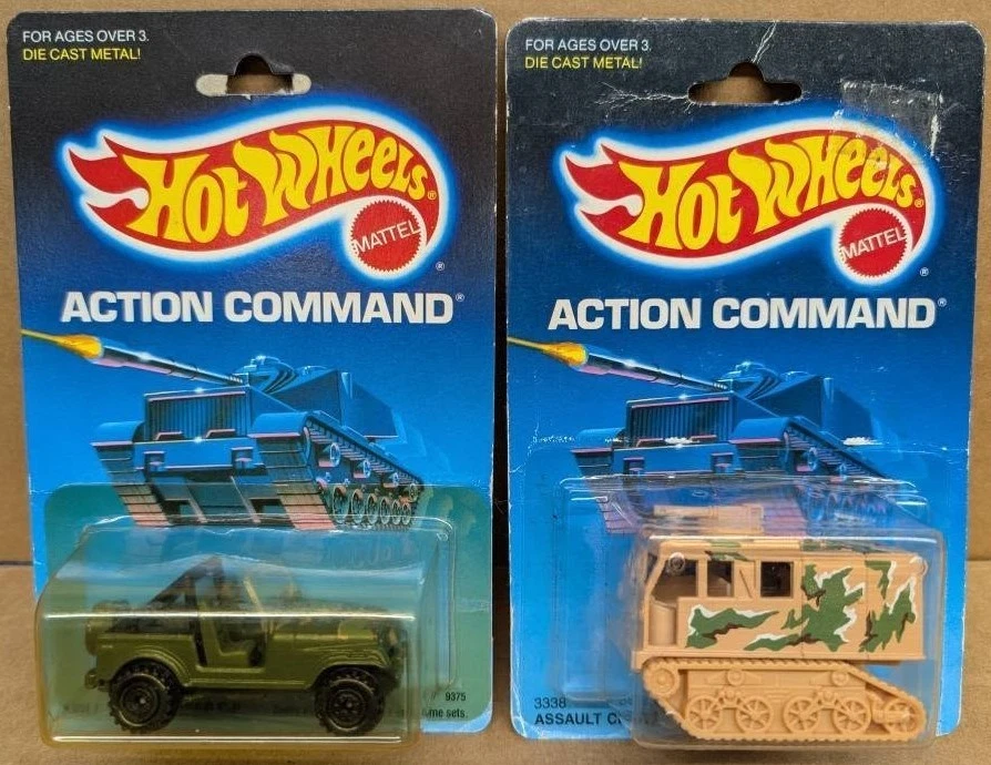 HOT WHEELS Action Command 1986 & 1988 dated lot of 6 {Please Read} - Image 3 of 4