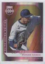 2021 Panini Elite Extra Edition Pink Rohan Handa #146 uk2