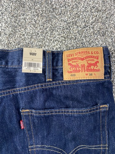 Pantaloncini corti uomo 469 larghi taglia 38 nuovi con etichetta denim lavaggio scuro - Foto 3 di 6