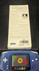 Official Sega Dreamcast Clear Green VMU Memory Card HKT-7000 LONG BOX Brand New