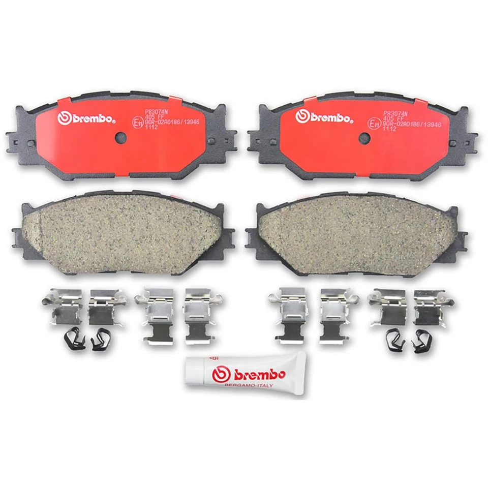 Kit de pastillas de freno delanteras Brembo de cerámica (4 piezas) para Lexus IS250 2006-2015 Foto 2 de 2