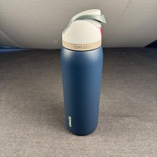 Owala Free Sip Tumbler 40 oz Navy Blue Insulated Stainless Steel