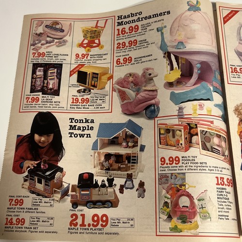 Child World Toy Store 1987 Newspaper Ad Circular Flyer StarCom Cover Transformer - Picture 4 of 24