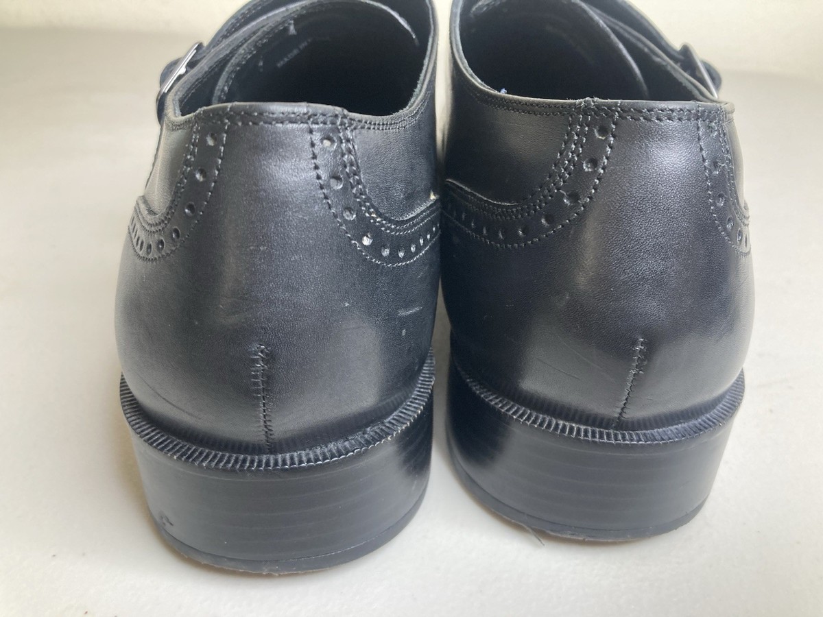 Cole Haan Grand OS Black Leather Double Monk Strap Shoes US Men’s (Size 11.5) Amazon.com: Cole Haan Harrison Grand 2.0 Cap Toe Monk Strap  main image 2