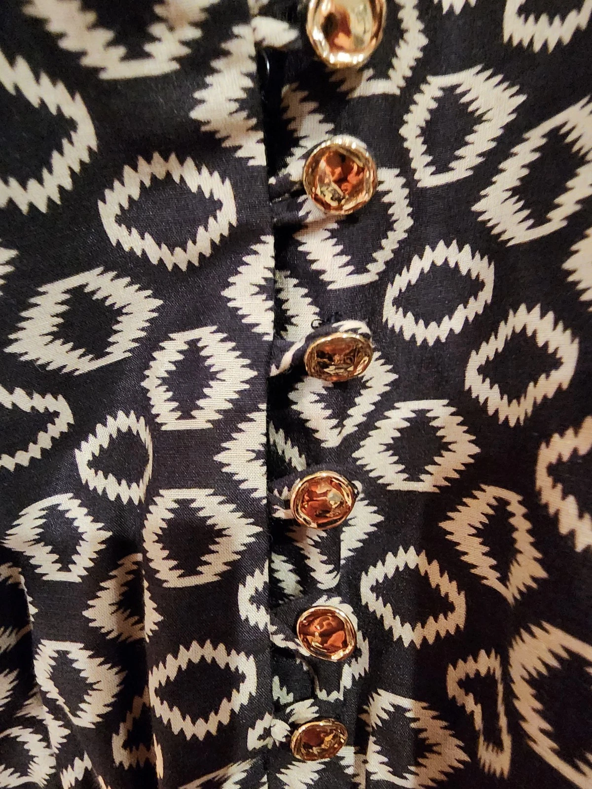 OFF WHITE Abito Nicholas Amina in seta di cotone nero e bianco sporco taglia 0