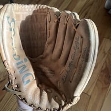 Spalding Baseball Pro Glove Right Handed Throw Brown American National 42-3075