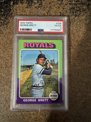1975 Topps - George Brett #228 (RC)