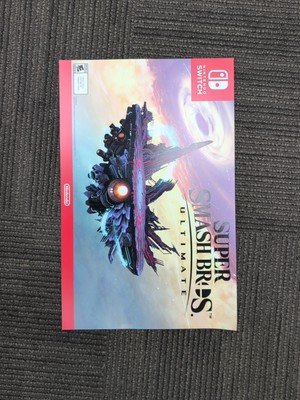 Gamestop Exclusive Super Smash Bros Ultimate Promo Poster Nintendo Switch 17x11