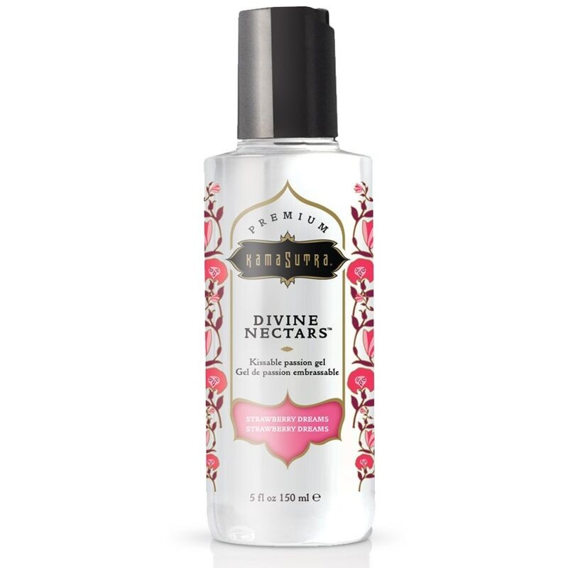 Lubrifiant Rêve de Fraise KAMASUTRA Divine Nectars de 150 ml pour des moments de complicité