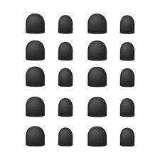 Replacement Rubber Tips 20 Pcs for Styluslink 2 in 1 Rubber Stylus Pens