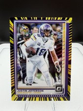 2025 Panini Donruss Optic - Justin Jefferson #164 Electricity Prizm /75
