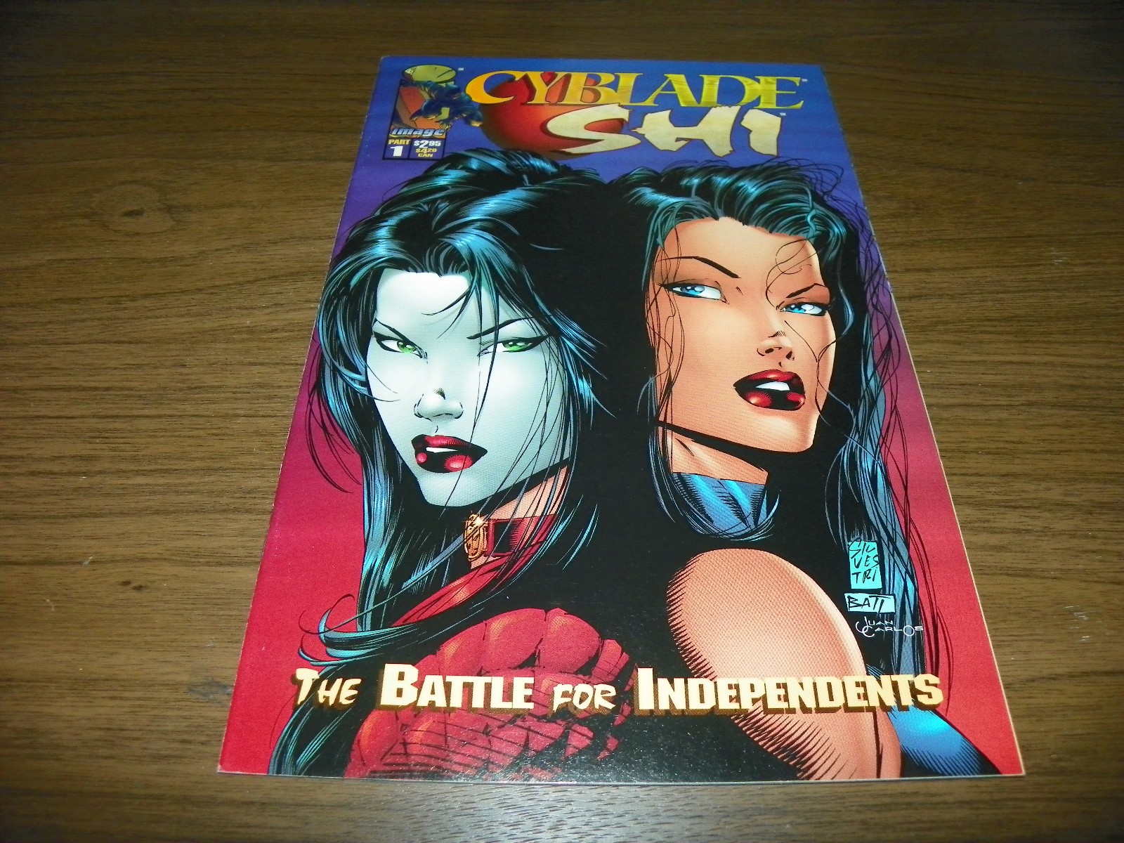 Image Cyblade Shi Comic Book #1 - 1st Appearance of Witchblade