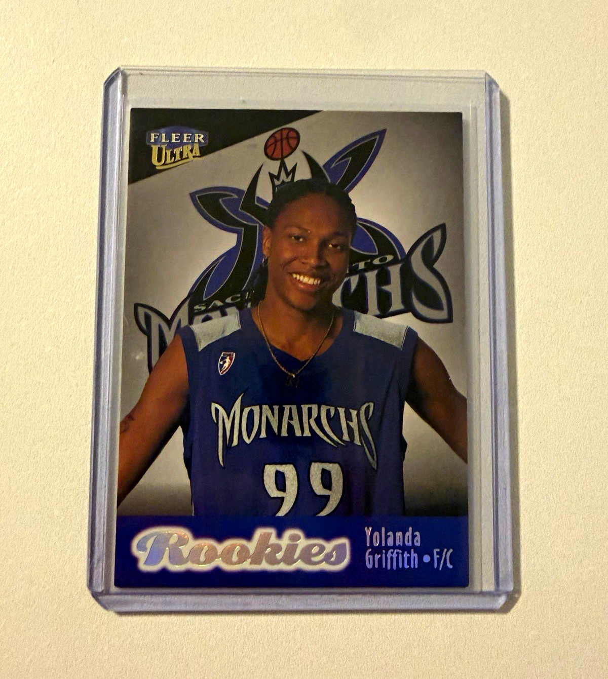 1999 Fleer Ultra Yolanda Griffith Rookie Card