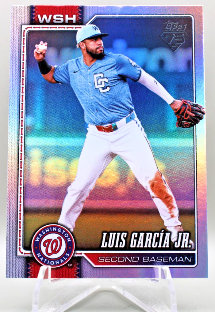 2026 Topps Series 2 - Luis Garcia Jr. #364 Rainbow Foil Nationals
