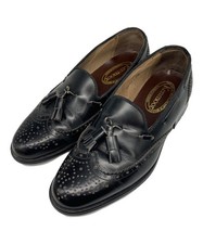 Kenmoor/ Wingtip Tassel Shoes Black Size: SIZE 26