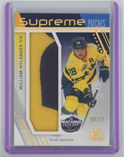 2025-26 Upper Deck Sp Game Used Supreme Patches William Nylander /15 #SP4N-WN