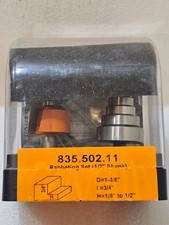 CMT 835.502.11 Rabbeting Set, 1/2-Inch Shank,...