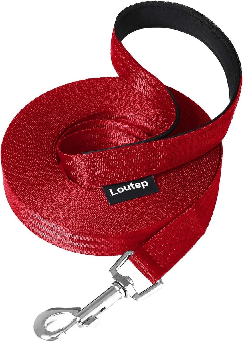 Loutep Dog Training Leash 20ft Extra Long Leash for Dogs with