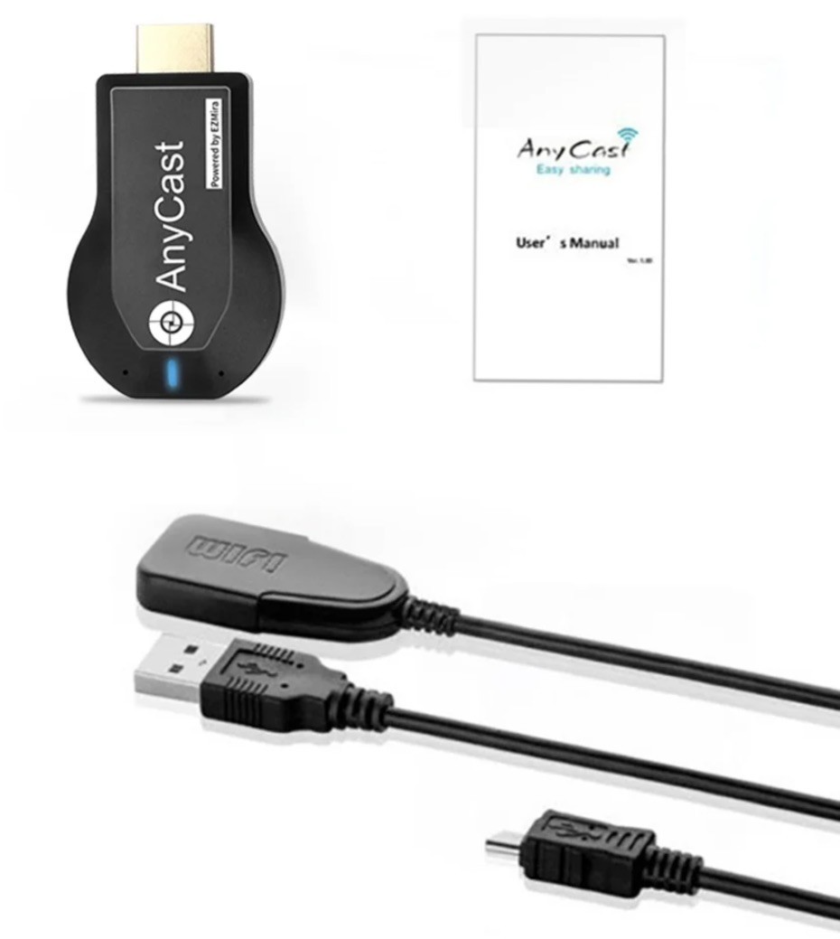 4K WiFi HDMI Anycast Miracast Airplay TV Wireless Display DLNA Dongle Adapter