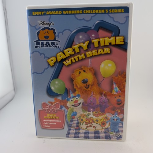 Bär im großen blauen Haus DVD Party Time mit Bär Noel MacNeal Disney selten OOP