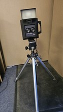 Vintage Simul-shot II Passport Photo Camera With Challenger Model DWG /H4 Tripod