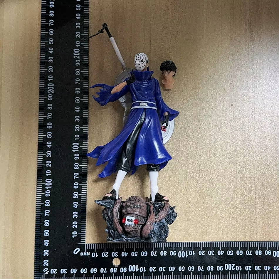 Naruto Anime Figure Uchiha Obito Action Figures double headed Statue