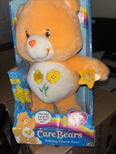 Care Bears Talking Friend Bear in Box with VHS Tape 2003 - Needs Batteries -NIB