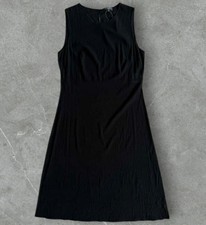 Chanel Womens Mini Dress Size 36 Black Sleeveless Round Neck P54426K07088