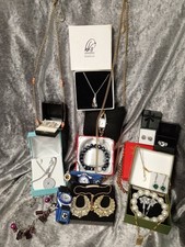 Joblot Of Mixed  Gold Tone Jewellery 20 Items Bracelets DKNY Watch Necklace ETC