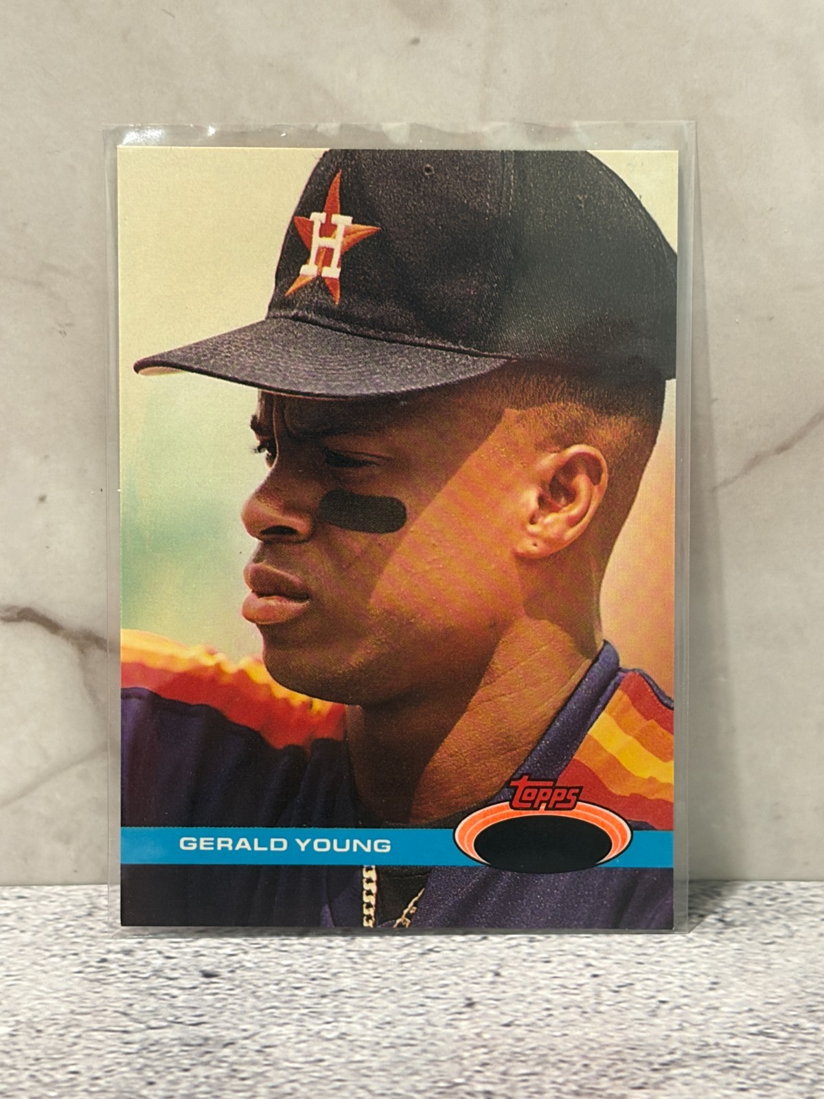 1991 Stadium Club (missing foil on front) #494 Gerald Young