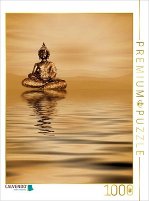 CALVENDO Puzzle Buddha und der Glaube | 1000 Teile Lege-Größe 64x48cm Foto-Puzzl