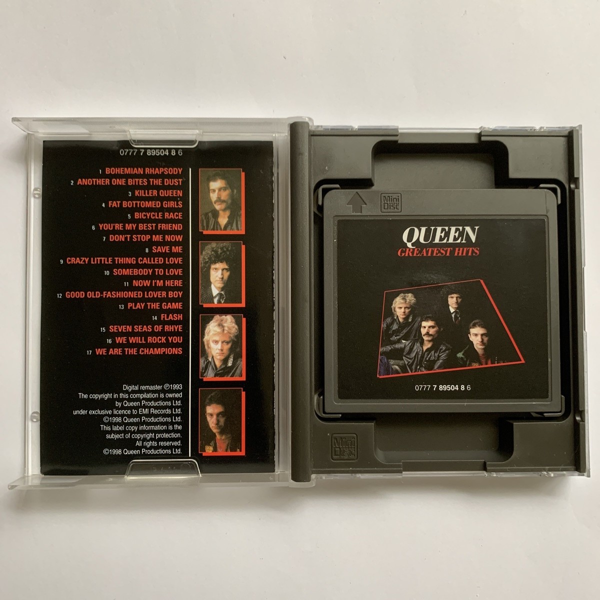 Greatest Hits by Queen (MiniDisc, 1998) for sale online | eBay