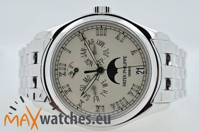 Patek Philippe Annual Calendar 18k White Gold 5036/1G-017 Patek Service 03/2026