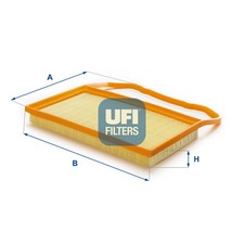 UFI 30.589.00 Luftfilter für VW SEAT SKODA