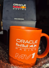 Tasse Oracle Red Bull Racing MV1 Orange Neuve Officielle F1 Avec Boîte