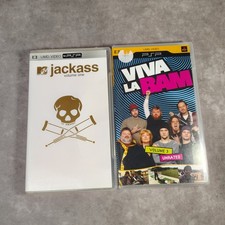 Jackass Volume One and Viva La Bam Volume 3 UMD Sony PSP