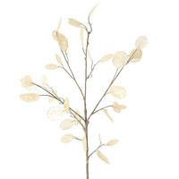 Zweig Dekozweig Ast KÜNstlich Silberblatt H: 91 Cm Neu