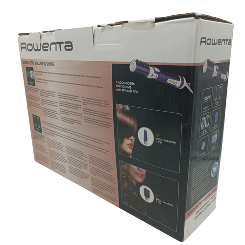 Fönbürste rotierend 1000W – Rowenta CF9530 Brush Activ Keramik, 3 Stufen Violett - Bild 2 von 5