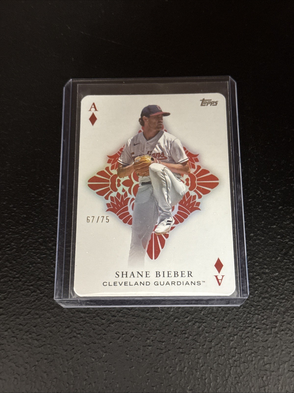 2023 Topps Gold All Aces Shane Bieber /75 H187