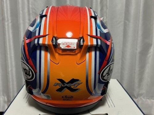 Arai Helmet RX-7X Nakano 2003 Red L Size All the accessories w/Original box - Picture 4 of 6