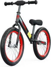 16 Inch Kids Balance Bike for 4-8 Years Old, Adjustable Seat