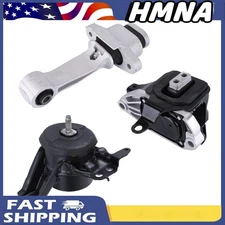 3x Engine Motor & Transmission Mount For Hyundai Sonata 2015-2018 L4 2.4L Auto