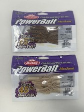 BERKLEY ' POWERBAIT ' MAX SCENT ' 2.5" TUBE ' MIXED COLORS ' 16 PCS '