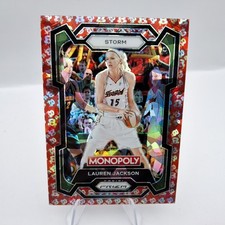 2024 Panini Prizm Monopoly WNBA Free Parking #12 Lauren Jackson Seattle Storm