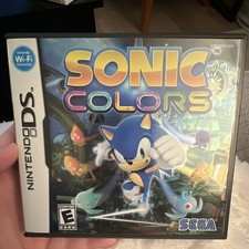 Sonic Colors Nintendo DS - Complete & Tested